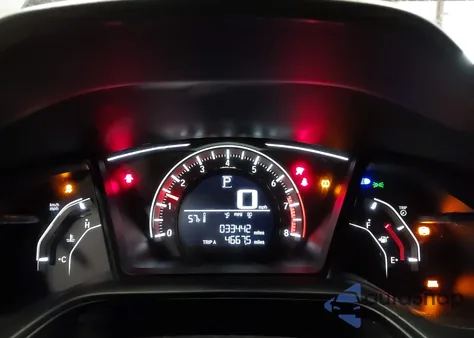 2018 Honda Civic Lx z USA, uszkodzony, nr VIN 2HGFC2F51JH588621